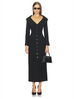 Genevieve Dress in Black | SRG